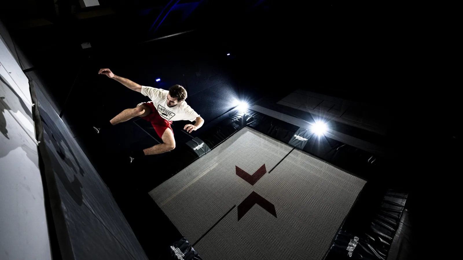 Salto beim arlX-Training